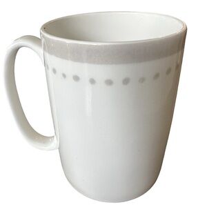 NEW Kate Spade New York Charlotte Street East Grey Collection Porcelain Mug